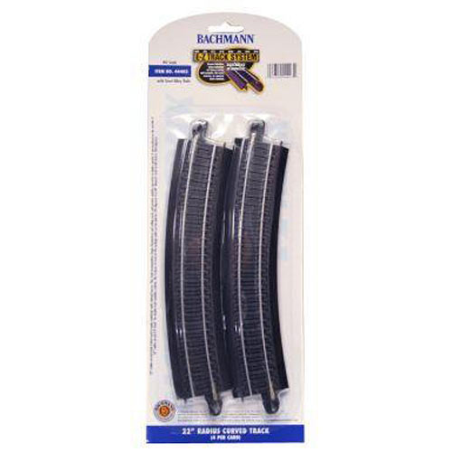 22" Radius Curved Track (4/Card)